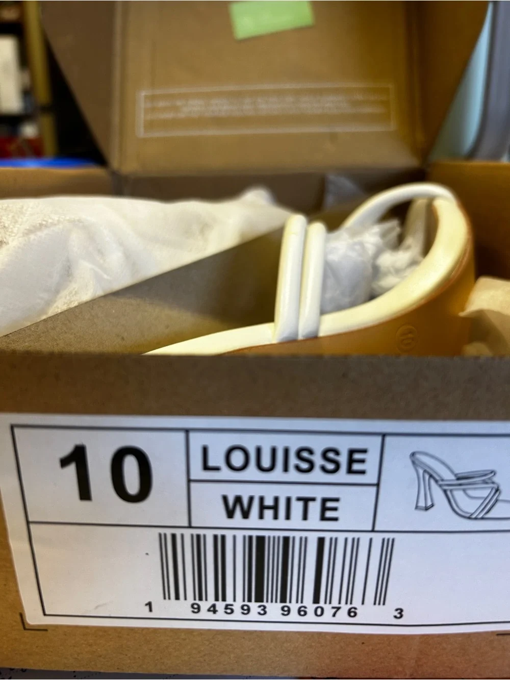 Journee Collection Louisse High Heel Open Toe Sandal Sz 10
